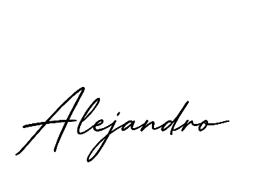 Firma de Alejandro